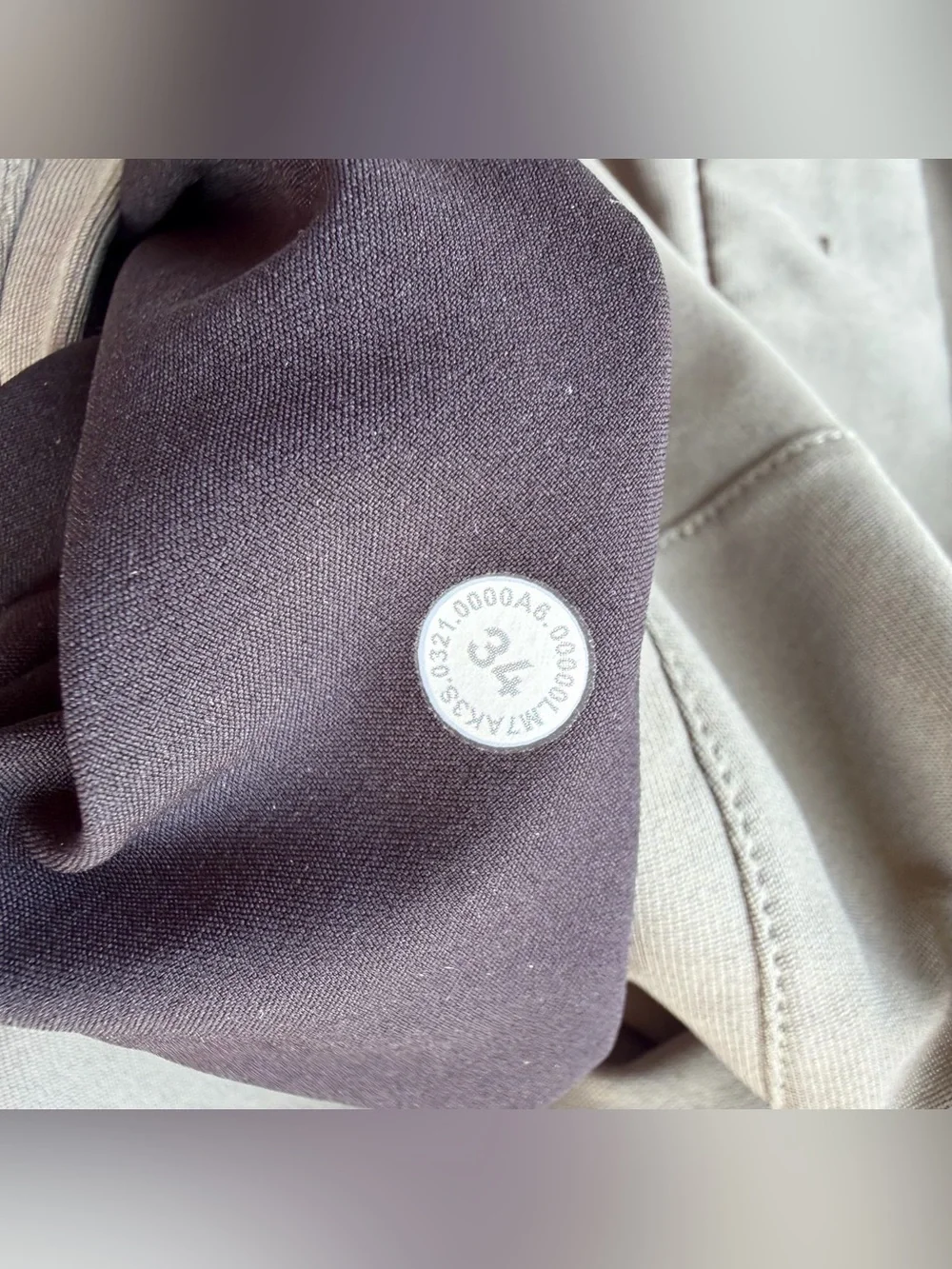 Lululemon ABC Classic Fit Shorts Men Size 34 Olive Stretch Golf